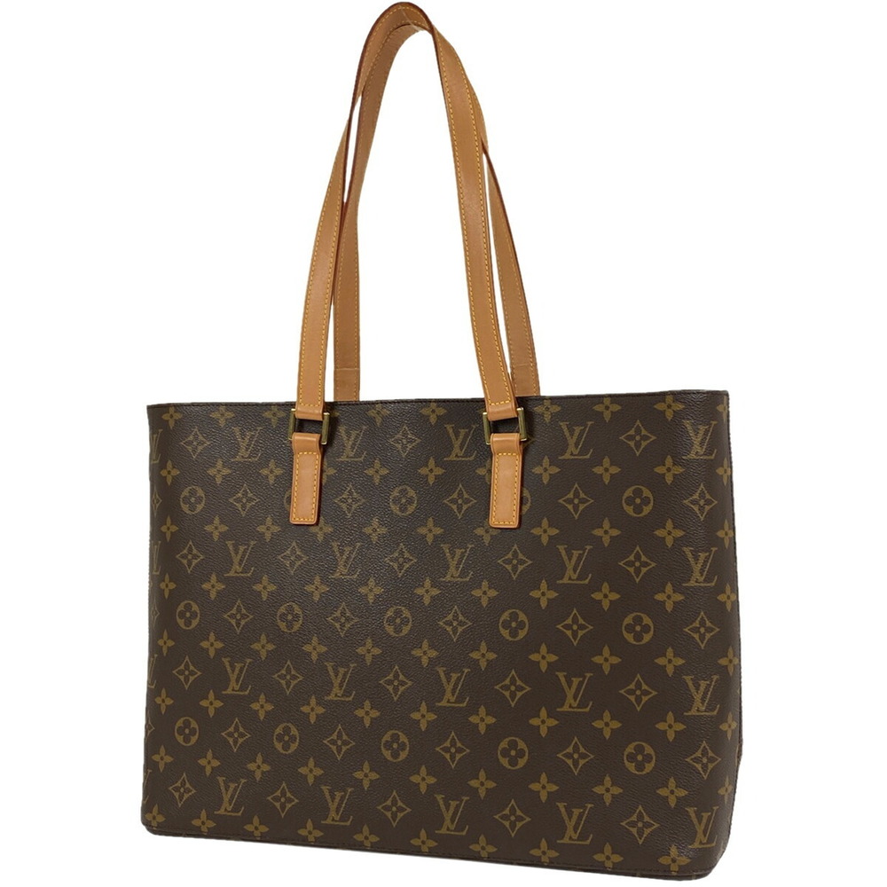 Louis Vuitton Luco Shoulder Bag Tote Monogram Brown